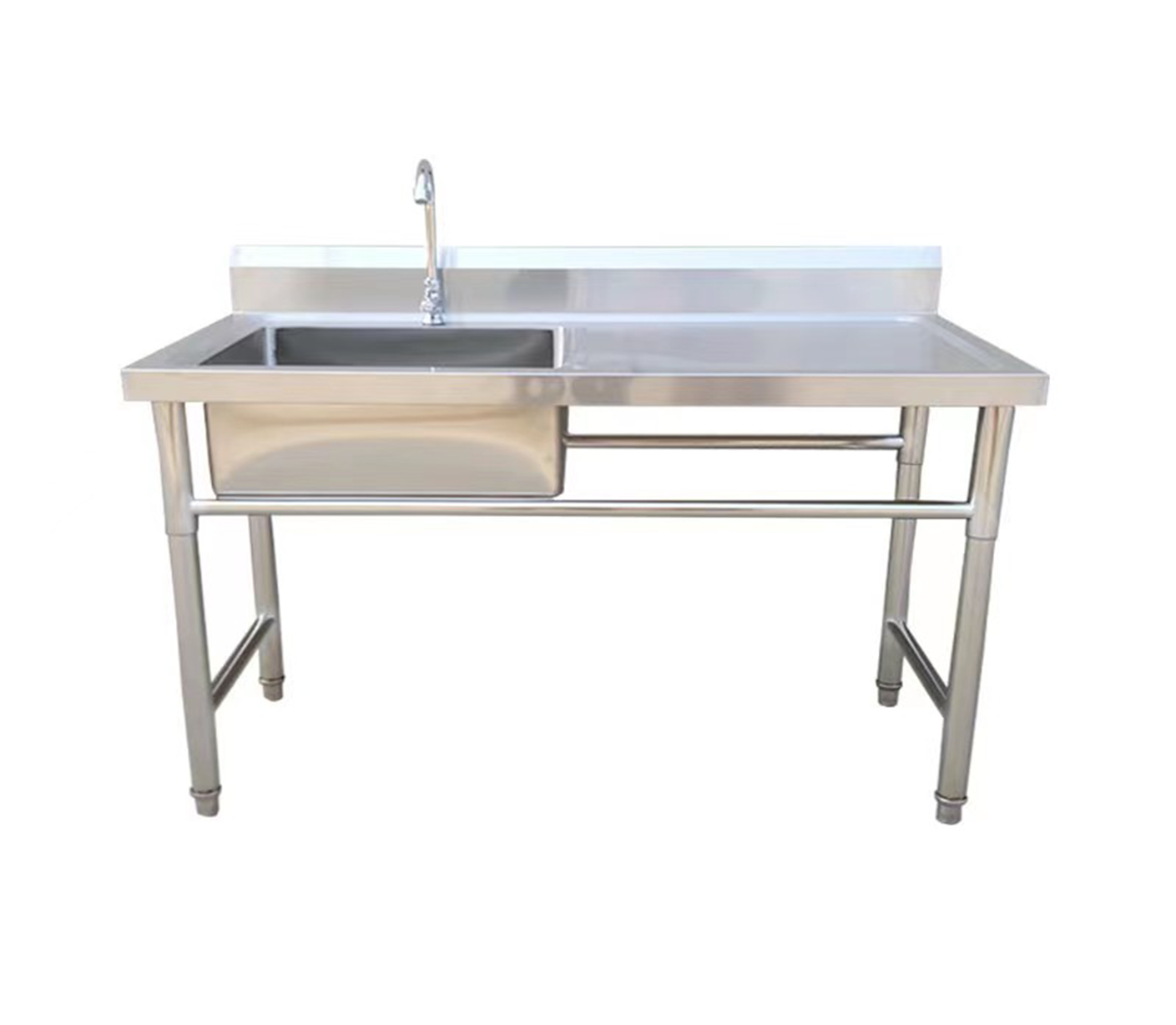 Lavadero de acero con patas 1.20 m