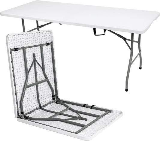 Mesa reforzada de 1.8m plegable plastica