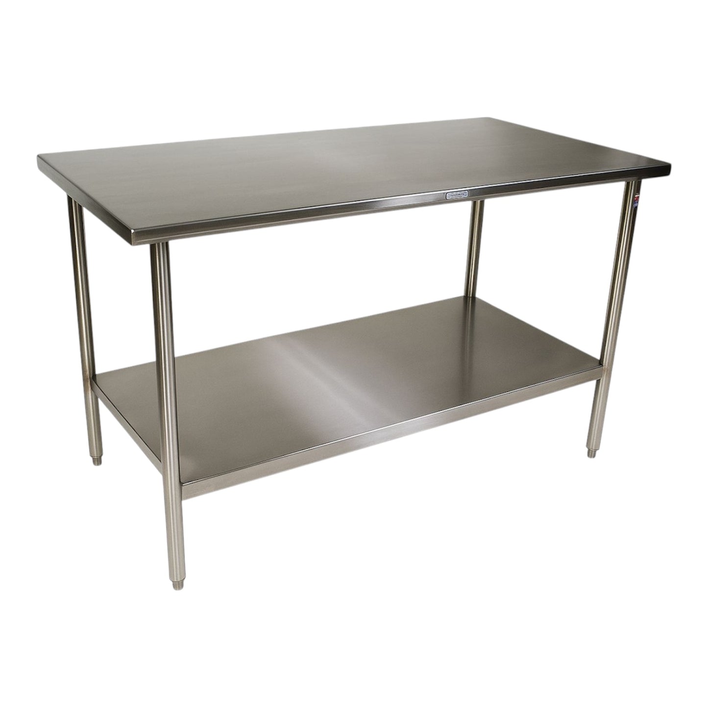 Mesa de acero de 1.2 m de largo