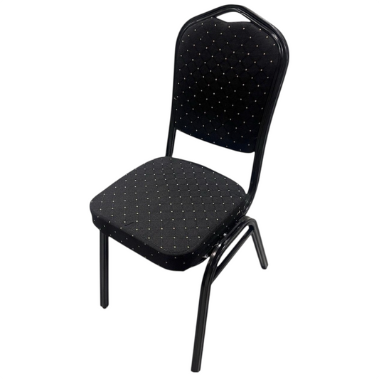 Silla estilo banquete iglesia negra