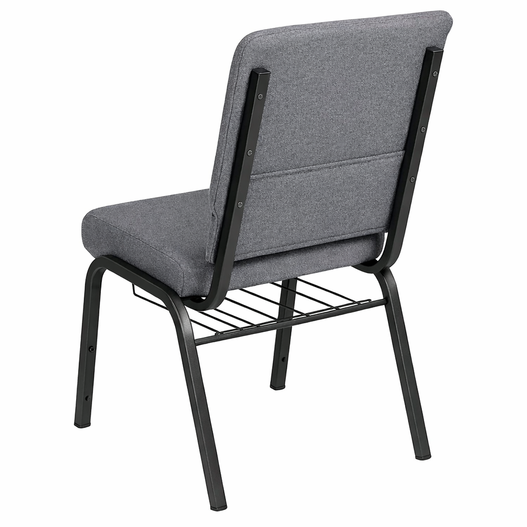 Silla butaca para iglesia o auditorio color gris claro