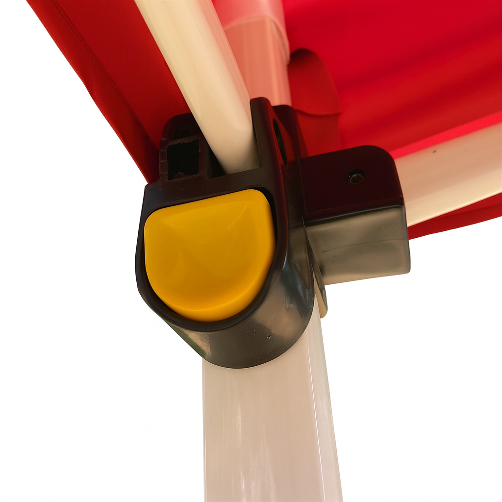 TOLDO COMERCIAL 3X3 COLOR ROJO