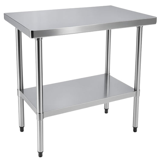 Mesa de acero de 90cm de largo