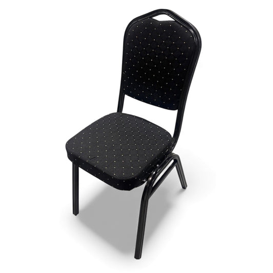 Silla tipo banquete color negro