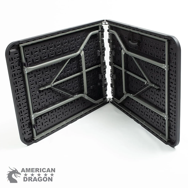 Mesa plegable de 1.8 negra