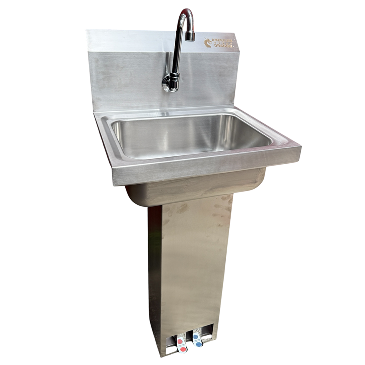 Lavamanos de pedestal y pedales