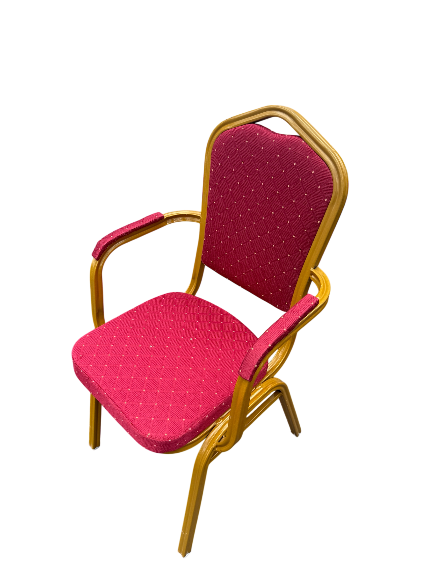 Silla tipo banquete Imperial con apoyabrazos color corinto – MURALLA ...