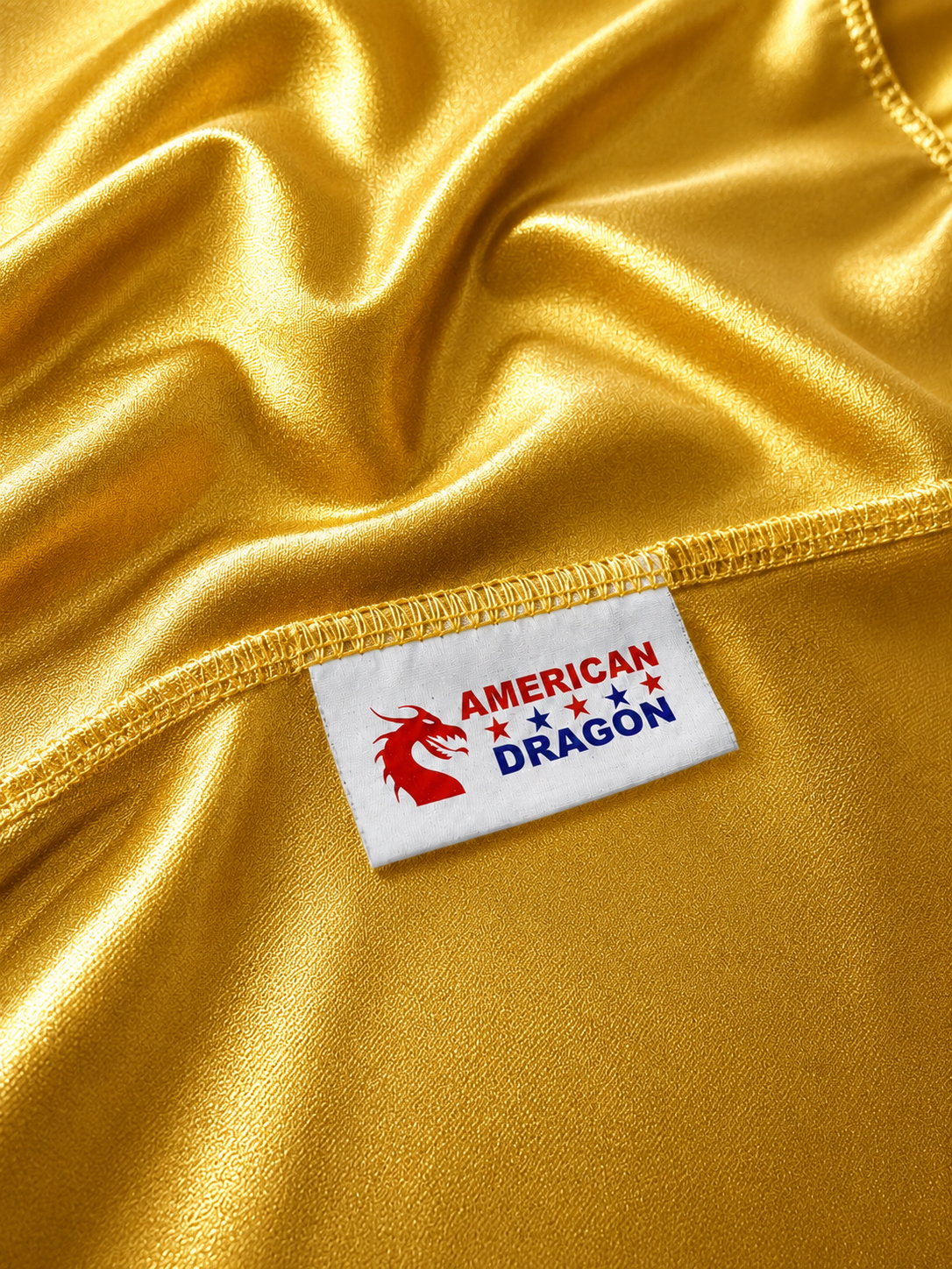 Mantel dorado Tipo Cobertor Spandex  para Mesa Redonda de 1.53 m