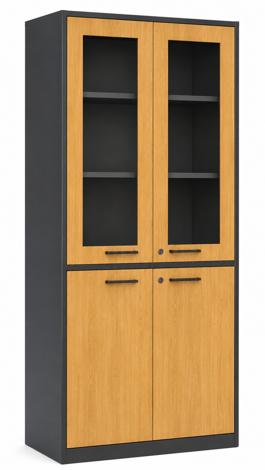 Mueble Metálico de Almacenamiento look de madera