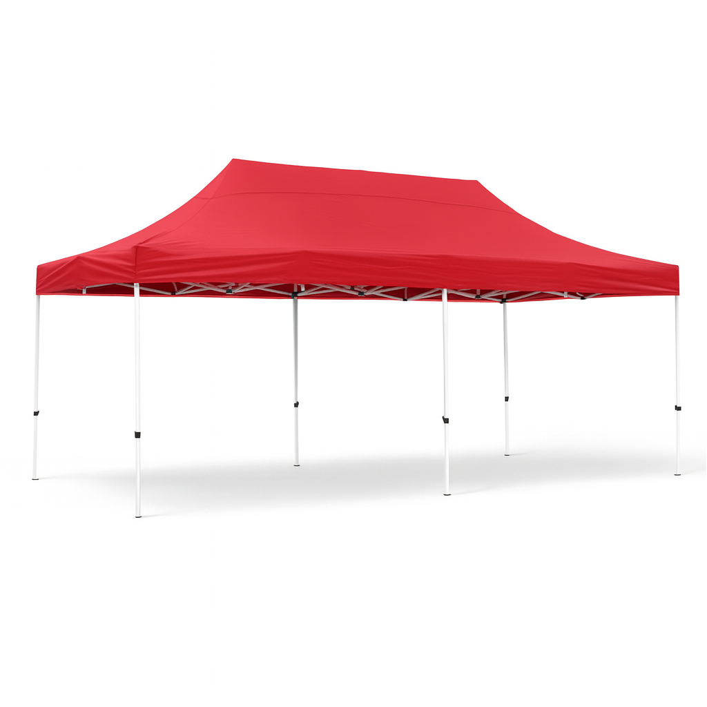 TOLDO COMERCIAL 3X6 COLOR rojo