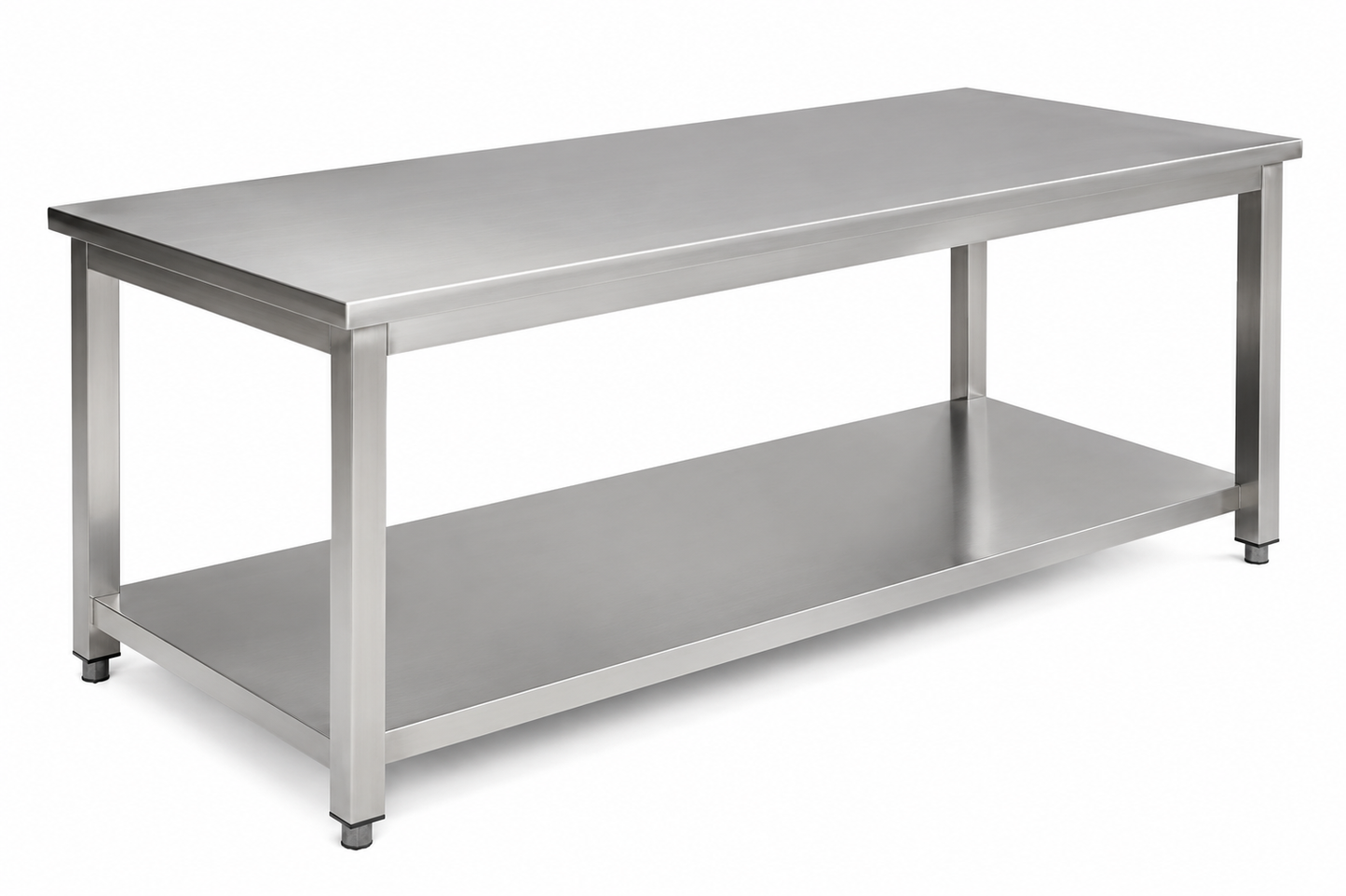 Mesa de acero extra fuerte extra ancho de 1.8m de largo y 80cm de ancho